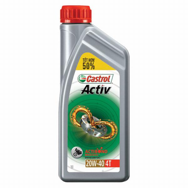 CASTROL ACTIV 4T 20W40